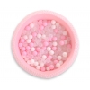Bällebad für Babys 90 x 40 cm Minky mit Bällen 300st - rosa