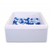 Bällebad minky mit Bällen 200st - blau