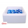 Bällebad minky mit Bällen 200st - blau