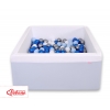 Bällebad minky mit Bällen 200st - blau