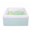 Bällebad minky mit Bällen 200st - minze
