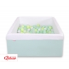 Bällebad minky mit Bällen 200st - minze