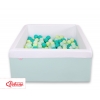 Bällebad minky mit Bällen 200st - minze