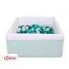 Bällebad minky mit Bällen 200st - minze