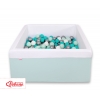 Bällebad minky mit Bällen 200st - minze