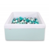Bällebad minky mit Bällen 200st - minze