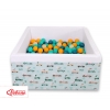 Bällebad minky mit Bällen 200st - minze Hazen