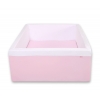 Bällebad minky ohne Bälle -rosa