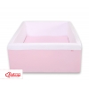 Bällebad minky ohne Bälle -rosa