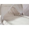 Beige Bezug für Babykorb mit Haube