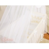 Beistellbett mit Matratze und Bettwäsche Set - Little Prince/Princess weiß