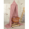 Musselin Pastellviolett Kinderzimmel Betthimmel