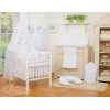 Betthimmel Baby aus Chiffon - Little Prince/Princess weiß