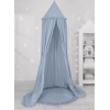 Betthimmel für Kinderzimmer mit Spielmatte- pastellblue