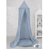 Betthimmel für Kinderzimmer mit Spielmatte- pastellblue