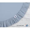 Betthimmel für Kinderzimmer mit Spielmatte- pastellblue