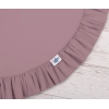 Betthimmel Kinderzimmer mit Spielmatte- pastellviolett