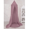 Betthimmel Kinderzimmer mit Spielmatte- pastellviolett