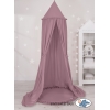 Betthimmel Kinderzimmer mit Spielmatte- pastellviolett