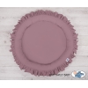 Betthimmel Kinderzimmer + Rüschennestchen- pastellviolett