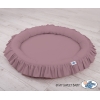 Betthimmel Kinderzimmer + Rüschennestchen- pastellviolett