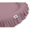 Betthimmel Kinderzimmer + Rüschennestchen- pastellviolett