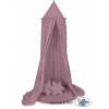 Betthimmel mit Spielmatte und Kissen - pastellviolett