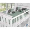 Geflochtene Bettschlange für Beistellbett