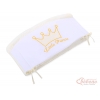 Baby Bettumrandung Babybett XXL- Little Prince/Princess creme