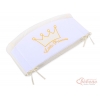 Baby Bettumrandung Babybett XXL- Little Prince/Princess creme