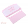 Bettumrandung Babybett XXL- Little Prince/Princess rosa