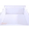 Baby Bettumrandung XXL Babybett - Little Prince/Princess weiss