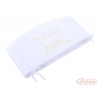Baby Bettumrandung XXL Babybett - Little Prince/Princess weiss