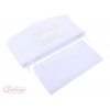 Baby Bettumrandung XXL Babybett - Little Prince/Princess weiss