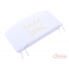 Baby Bettumrandung XXL Babybett - Little Prince/Princess weiss