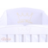 Baby Bettumrandung XXL Babybett - Little Prince/Princess weiss