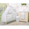 Kleiner Prinz Baby Bettset 11-tlg - Little Prince grau