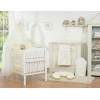 Bettwäsche-Set 5-tlg mit Moskitonetz - Hängende Herzen creme Decke 90x120