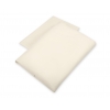 Bettwäsche Set für Babybett 2-tlg - creme