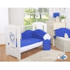 Bettwäsche Set für Babybett 3-tlg - Chic dunkelblau