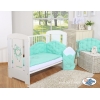 Bettwäsche Set für Babybett 3-tlg - Chic minze