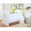 Bettwäsche Set für Babybett 3-tlg - Chic weiß
