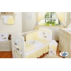 Bettwäsche Set für Babybett 3-tlg - Esel Luca gelb