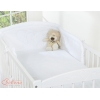 Bettwäsche Set für Babybett 3-tlg - Hängende Herzen weiß für Babybett