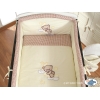 Bettwäsche Set für Babybett 3-tlg (L60) - Gute Nacht braun