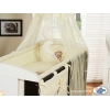Bettwäsche Set für Babybett 3-tlg (L60) - Gute Nacht creme