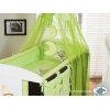 Bettwäsche Set für Babybett 3-tlg (L60) - Gute Nacht grün