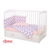 Bettwäsche Set für Babybett 3-tlg - little doggies