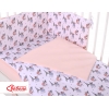 Bettwäsche Set für Babybett 3-tlg - little doggies
