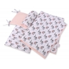 Bettwäsche Set für Babybett 3-tlg - little doggies